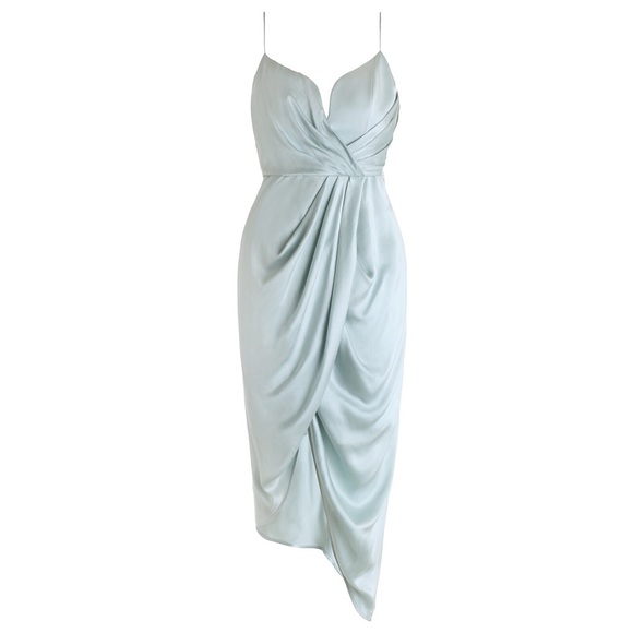 Zimmermann Sueded Silk Plunge Long 